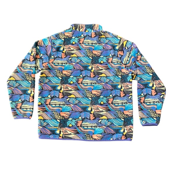 New with Tag Patagonia Mens Pitch Blue Lightweight Synchilla Snap-T Pullover XXL - Picture 5 of 5